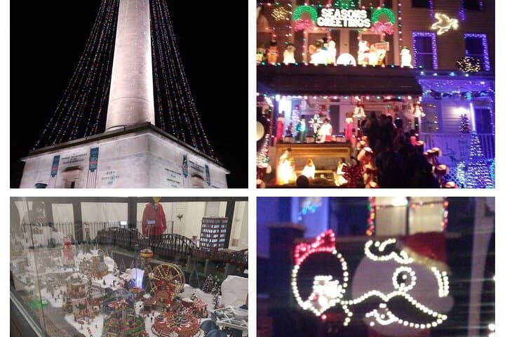 Baltimore Christmas Tour: Lights, Train Gardens & German Market Near the Inner Harbor