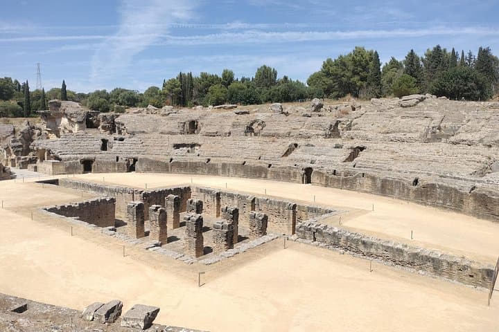 Explore Itálica: Private Walk Through Spain's First Roman City and Amphitheatre