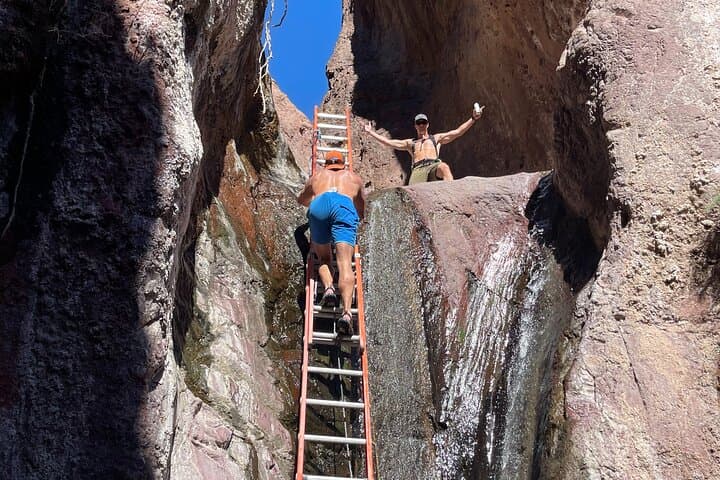 Arizona Hot Springs Hike & Kayak to Goldstrike, Boy Scout Canyon, and Infinity Pools photo 4