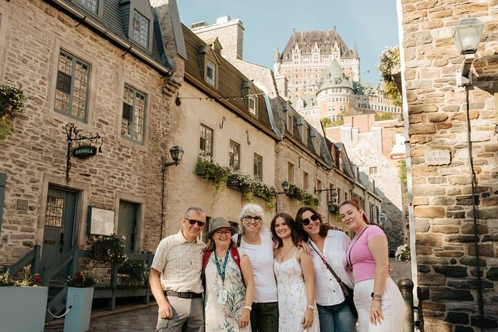 Québec City Evening Old Québec Walking Tour with Funicular — Sunset St. Lawrence Views & Château Frontenac