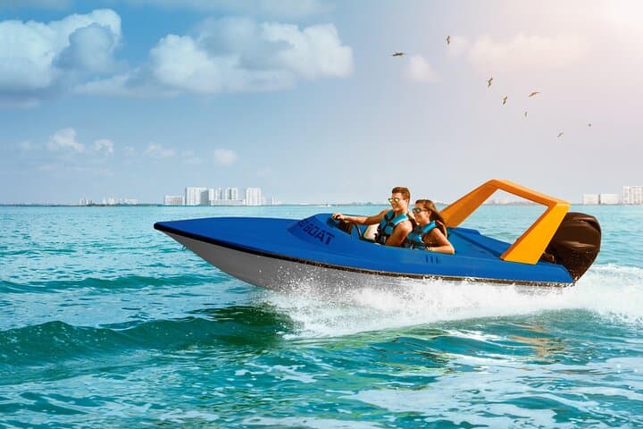 Speed Boat & Snorkeling Jungle Tour in Cancun: Punta Nizuc and Nichupté Lagoon photo 3