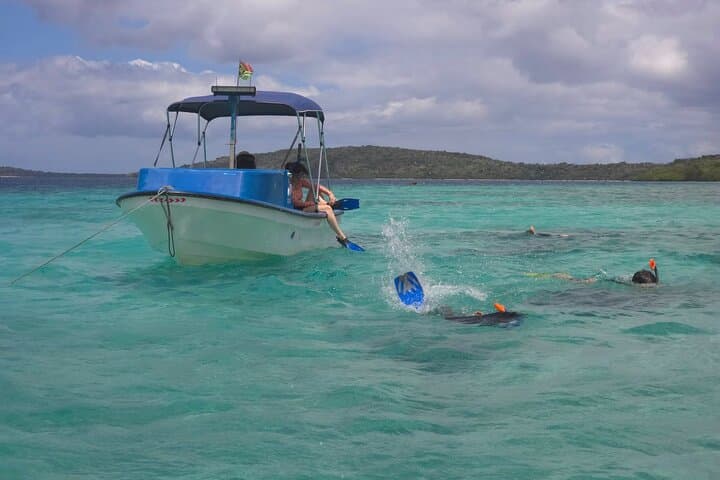 Moso Island Day Trip: Blue Cave Snorkel & Beach BBQ from Port Vila