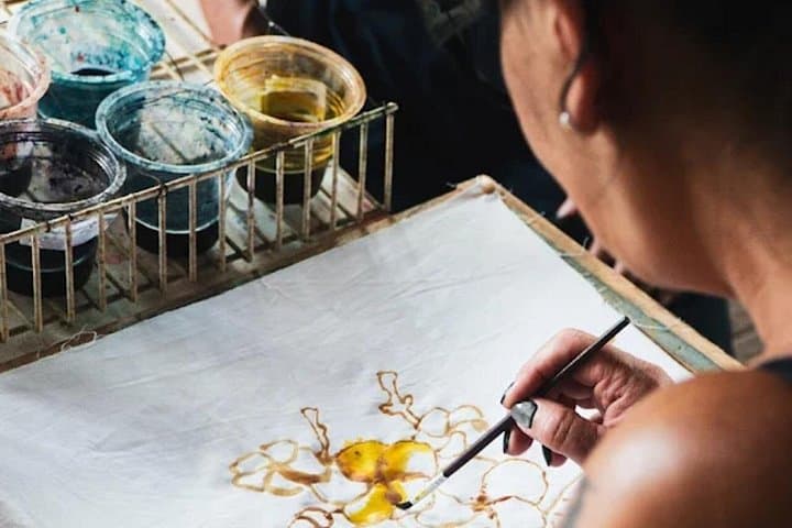 Private Bali Batik Class, Temple and Waterfall Tour: Hands-On Cultural Day Trip from Seminyak photo 3