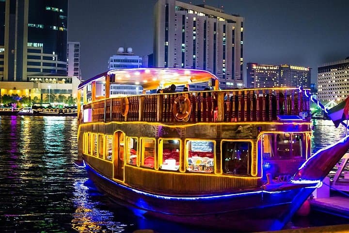 Sunset Views and Marina Nights: Burj Khalifa 124–125 + Dhow Cruise Dinner in Dubai photo 2