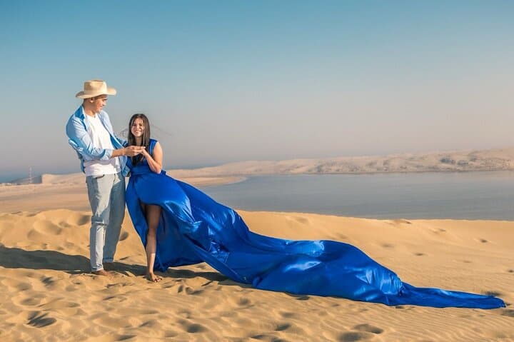 Sunrise to Stars: Doha Desert Safari & Sandboard Experience photo 6
