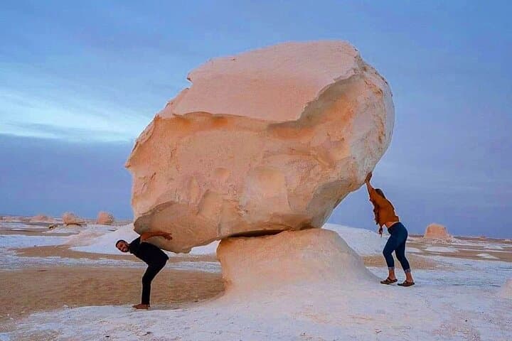 White & Black Desert Camping: 2-Day Bedouin Camp and 4x4 Safari from Cairo photo 2