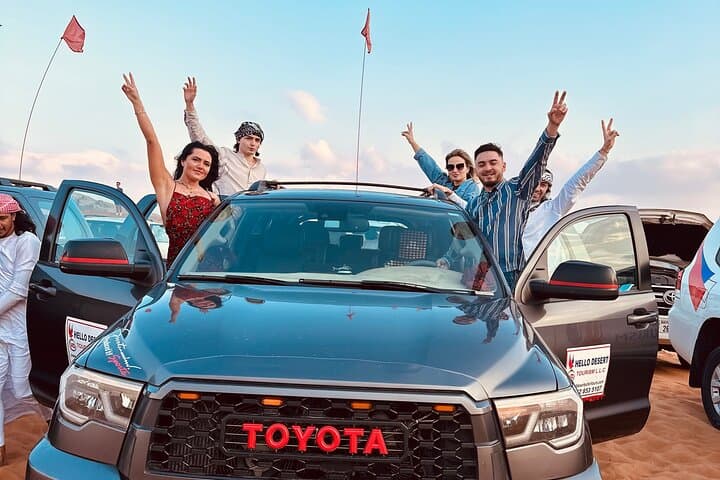 Dubai Royal Desert Adventure & BBQ Dinner — Sunset Dune Safari with Camel Ride photo 2
