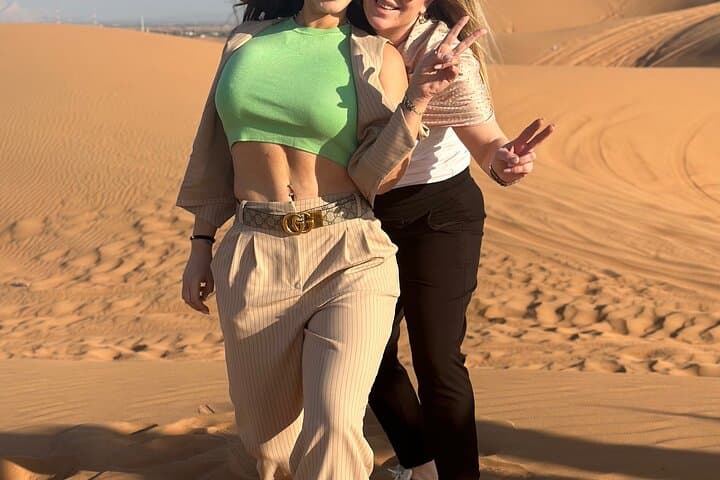 Dubai Royal Desert Adventure & BBQ Dinner — Sunset Dune Safari with Camel Ride photo 5
