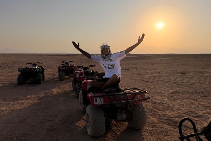 Hurghada Desert Quad Safari & Bedouin Village Evening photo 6
