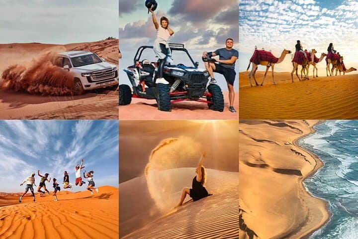 Doha Desert Dune Bashing: ATV, Buggy, Camel Ride & Sandboarding Adventure