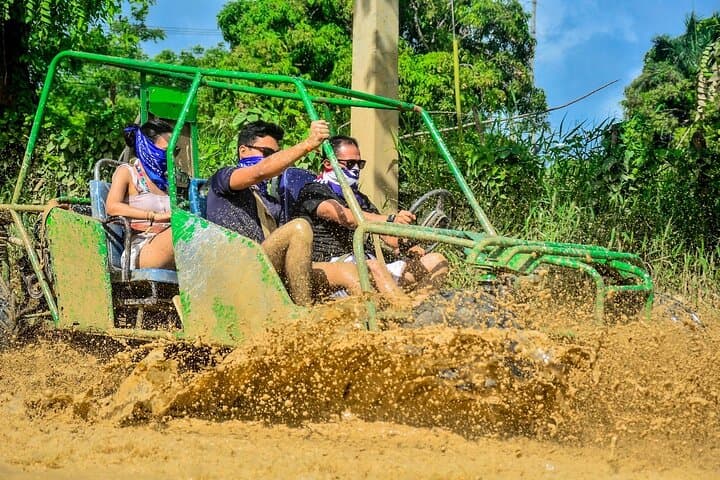 Punta Cana Buggy Tour to Hidden Cenote & Macao Beach