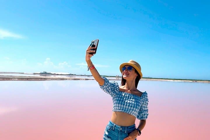 Explore Las Coloradas Pink Lakes: Flamingos, Salt Ponds & Yucatán Wildlife photo 1