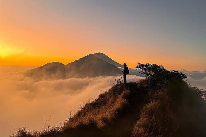 Mount Batur Sunrise Trek: Private Trek from Ubud with Hot Springs & Coffee Plantation photo 1