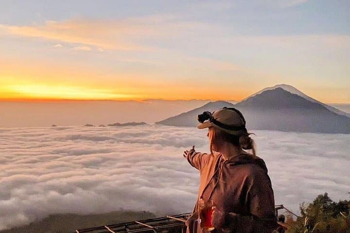 Mount Batur Sunrise Trek: Private Trek from Ubud with Hot Springs & Coffee Plantation photo 2