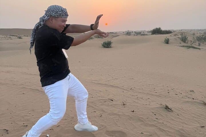Dubai Evening Desert Safari: Sunset Dunes, Dune-Bashing & Bedouin Camp photo 4