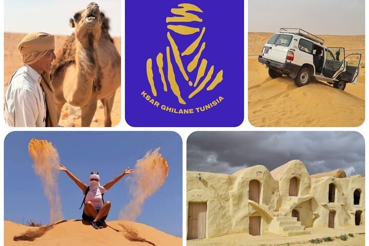 Sunset and Starry Night at Ksar Ghilane: Overnight Desert Camp from Djerba