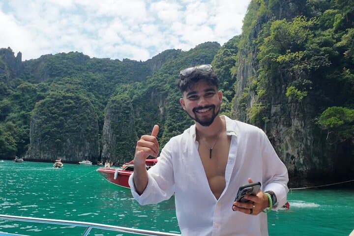 Phi Phi Islands Speedboat Day Tour from Phuket — Snorkel Maya Bay, Monkey Beach & Khai