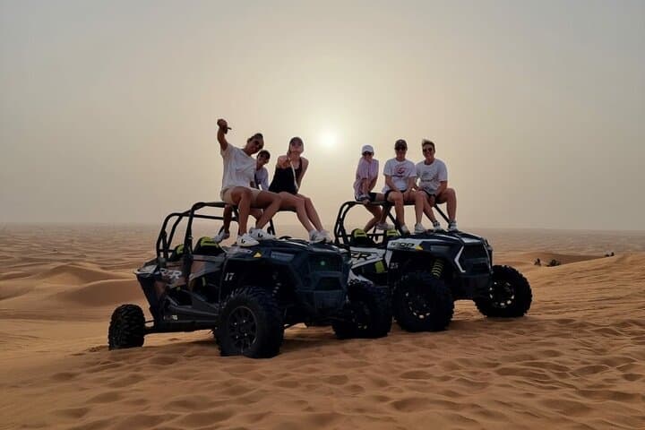 Polaris Dune Buggy Ride from Fujairah to Lahbab Red Dunes — Buggy, Sandboard & Camel Combo