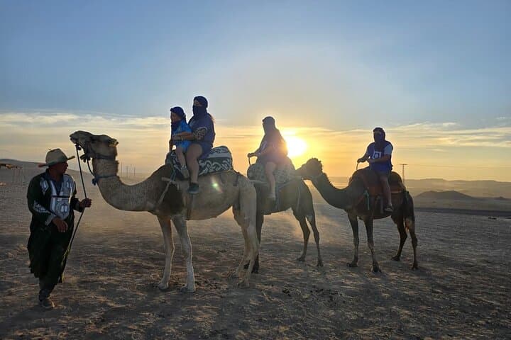 Agafay Desert Sunset Camel Ride — Private Tour from Marrakech