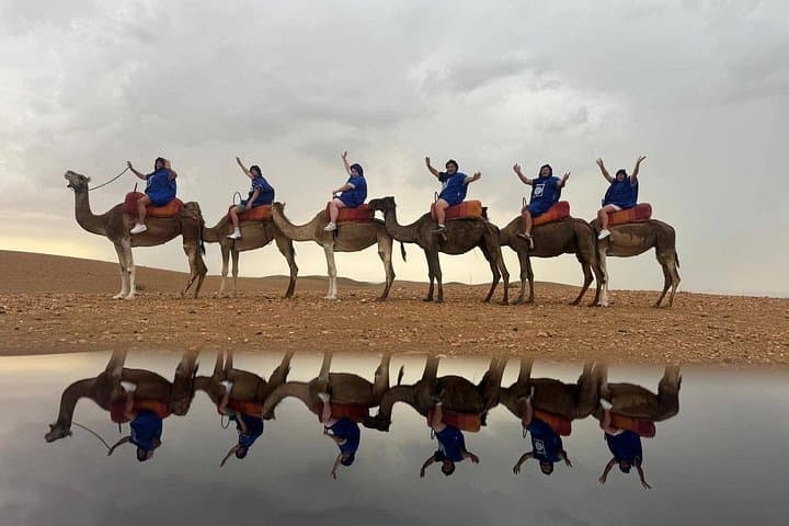 Agafay Desert Sunset Camel Ride — Private Tour from Marrakech photo 4