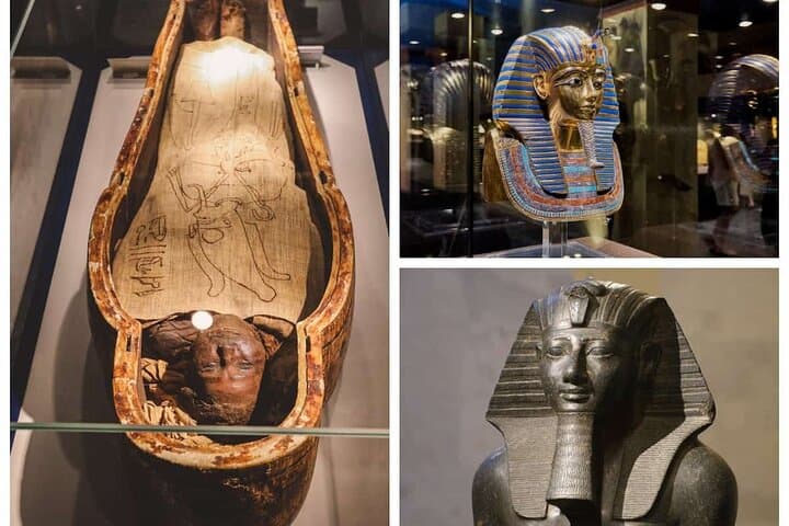 Sharm to Cairo Day Trip: Grand Egyptian Museum, Giza Pyramids & Sphinx