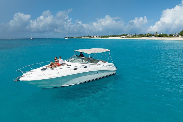 Luxury Mini Yacht Charter from Simpson Bay — Full-Day Caribbean Island Hopping photo 1