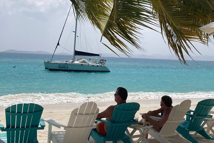 All-Inclusive Day Sail to Soggy Dollar Bar & Sandy Spit — White Bay, Jost Van Dyke