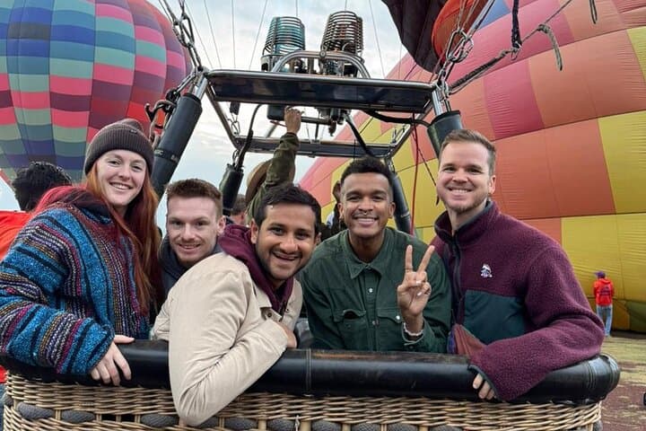 Hot Air Balloon Over Teotihuacan: Sunrise Flight, Cave Breakfast & Obsidian Workshop photo 3