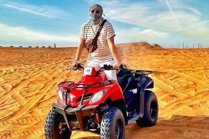 Morning Desert Safari Dubai: Red Dunes Dune-Bashing, Camel Ride & Photoshoot photo 4