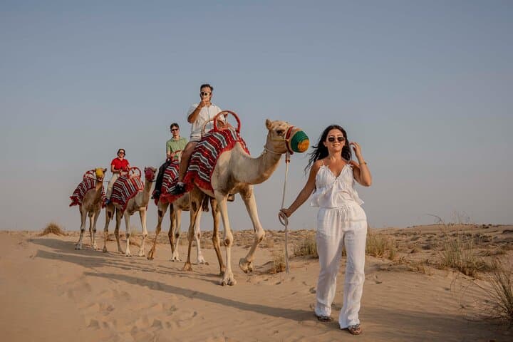 Dubai Red Dunes Half-Day Safari: Dune Bashing, Sandboarding & Camel Rides photo 2