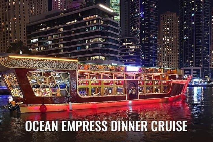 Dubai Marina Dinner Buffet Cruise on Ocean Empress — Palm Jumeirah & Ain Dubai Views photo 1