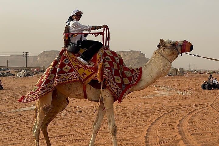 Red Sand Dunes Adventure: Camel Riding, Dune Bashing & Desert Dinner near Riyadh photo 5