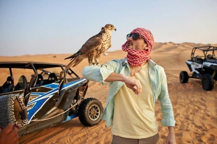 Dubai Morning Desert Safari — Quad Biking, Dune Bashing & Camel Ride at Lahbab photo 4