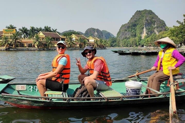 Ninh Binh Day Trip: Bike, Boat & Mua Cave Viewpoint from Hanoi