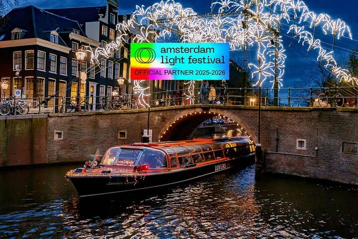 Glide Through the Amsterdam Light Festival: Heated Canal Cruise with Optional Drinks photo 3