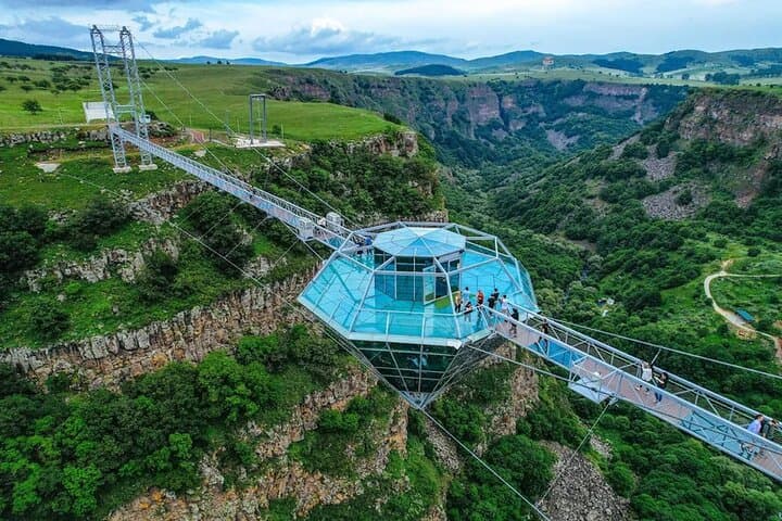 Dashbashi Canyon Day Trip from Tbilisi: Waterfalls, Volcanic Cliffs & Short Hikes