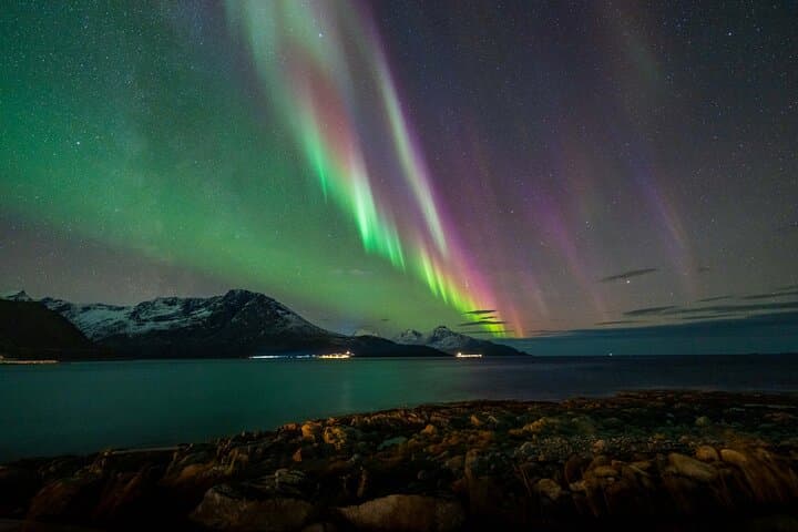 Northern Lights Chase with Sámi Storytelling in Tromsø: Fjordside Camps & Aurora Photography photo 2