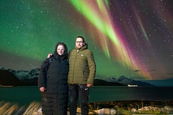 Northern Lights Chase with Sámi Storytelling in Tromsø: Fjordside Camps & Aurora Photography photo 3