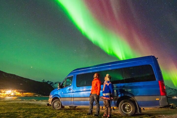 Northern Lights Chase with Sámi Storytelling in Tromsø: Fjordside Camps & Aurora Photography photo 5