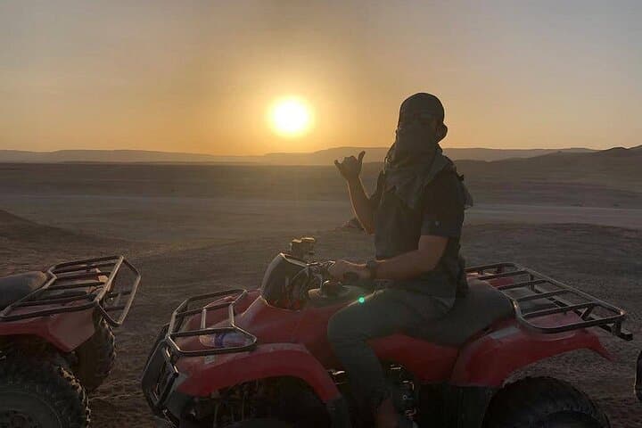 Luxor Quad Bike Desert Safari and Sunset Tour