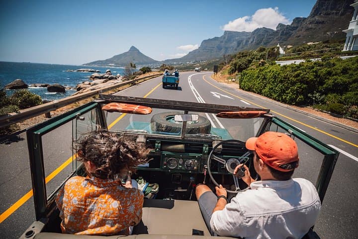 Topless Vintage Land Rover Drive: Chapman's Peak Coastal Tour from Cape Town photo 2