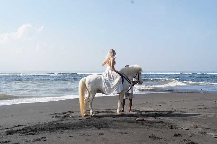 Beach Horse Riding from Ubud: 1-Hour Coastal Ride on Bali's Shores photo 2