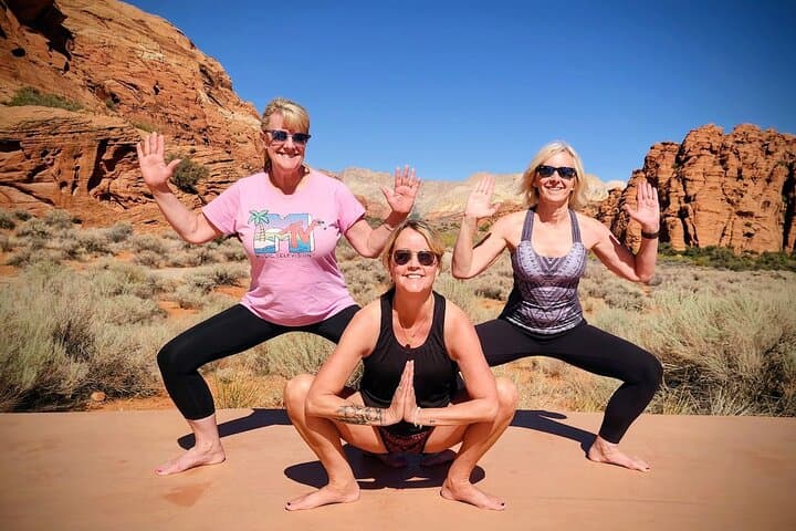 Snow Canyon Yoga Bliss: Sunrise Vinyasa & Restorative Flow in Utah photo 3