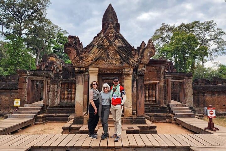 Two-Day Private Tour: Angkor Wat, Banteay Srei & Kulen Mountain — Siem Reap Highlights