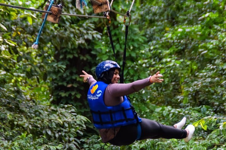 Damajagua Waterfalls & Zip Line Adventure from Puerto Plata
