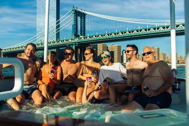 Private Hot Tub Boat Around NYC: Soak, Sail, and See the Statue photo 3