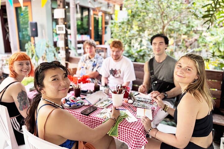 Bangkok Hidden Kayaking & Electric Longtail Boat: Coconut Grove Canals and Art Workshop photo 2