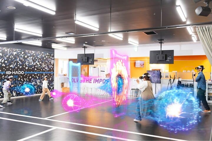 15-Minute HADO AR Dodgeball Experience at Tokyo Solamachi