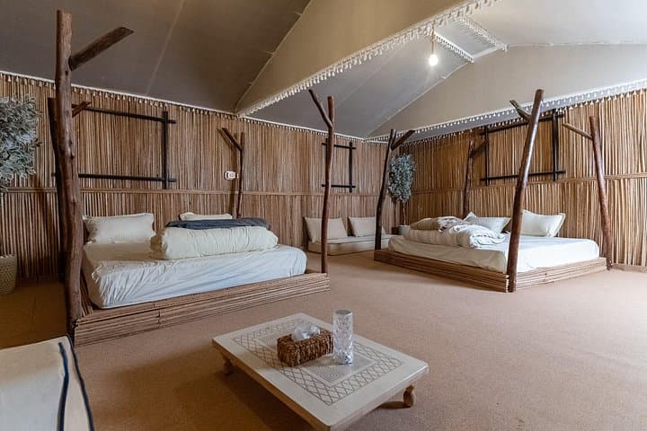 Dubai Overnight Desert Safari with Hot Air Balloon and Luxury Cabana photo 2