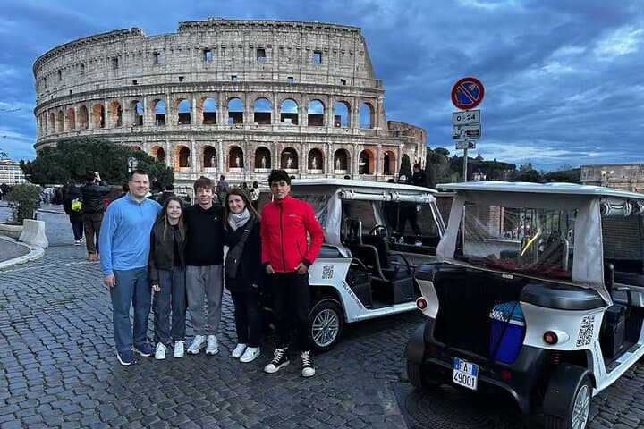 Rome Full-Day Private Golf Cart & Vatican Museums Experience photo 2